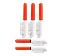 Zeizafa Lumière De Pêche Sécurisée Cloches en Cuivre Indicateurs De Morsures LED De Profondeur De Mer Eau Salée Eau Douce Alertes Universelles De Canne À Pêche De Nuit