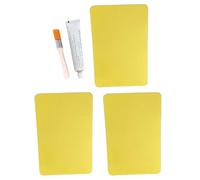 Zeizafa Patchs De Réparation De Crevaison 6 Pièces pour Kayak Gonflable Canoë Jouet Aquatique Bateau Gonflable Canoë en PVC Ensemble De Patchs en PVC