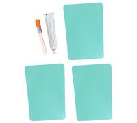 Zeizafa Patchs De Réparation De Crevaison 6 Pièces pour Kayak Gonflable Canoë Jouet Aquatique Bateau Gonflable Canoë en PVC Ensemble De Patchs en PVC