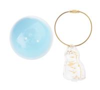 Zeizafa Pendentif Attrape-Poils d'animaux De Compagnie en Forme De Chaton Commémoratif Accessoire De Voyage pour L'entretien Quotidien Pendentif De Rangement pour Chats