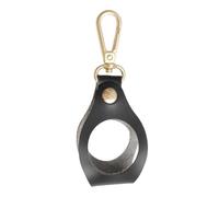 Zeizafa Petite pochette étanche en cuir synthétique pour balle de golf avec mousqueton rotatif en métal pour ceinture sac à dos