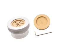 Zeizafa Pinces Portables Tête Canne À Pêche Bâtiment Séchoir Mandrins Enroulement De Fil Résines Machine De Collage Mandrins Outil D'enroulement Cannes À Pêche Durables Réparation Pièce De Rechange