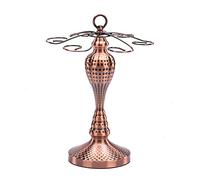 Zeizafa Présentoir délicat pour verres à vin à suspendre jusqu'à 21 cm - Motif bronze