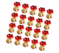 Zeizafa Sturdy and Vibrant Fruit Cores Resin Ornament Crafting Adornments Ideal for Trendsetters and Individualized Jewelry Fan Resin Accessory