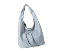 Zeizafa Stylish Slouchy Handbag Large Capacity PU Leather Work Shoulder Bag Underarm Purse for Daily Essential and Office Use Casual Everyday Work Handbags, bleu
