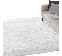Zeizafa Tapis Rectangulaires en Faux Peluches pour Chambre À Coucher en Peau De Mouton À Poils Longs pour Décoration De Canapé