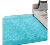 Zeizafa Tapis Rectangulaires en Faux Peluches pour Chambre À Coucher en Peau De Mouton À Poils Longs pour Décoration De Canapé