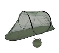 Zeizafa Tente Pliante Portative pour Une Personne en Forme De Bateau Camping Extérieur Mailles Anti-moustiques Tente en Forme De Bateau