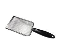 ZEKANXX Pelle à sable pour reptiles, tamis de 27,6 cm pour aquarium amphibie nettoyeur de litière en maille fine substrat en métal pour gecko, lézard, araignée, serpent, tortue