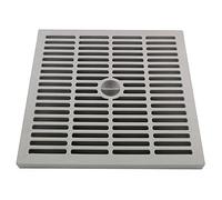 Zeker Grille pour Regard, pour collecteur des eaux - Grille de Regard renforcé (20 x 20 cm)