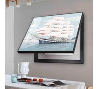 Zekeringkastdeksel, decoratieve meterkastschakelaar, schilderijen, wandkunst met lijst, woonkamerdecoratie, Poster, K, 50x40cm