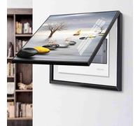 Zekeringkastdeksel, decoratieve schakelaar voor de meterkast, schilderijen verbergen, wandkunst met lijst, woonkamerdecoratie, Poster, B, 60x50cm