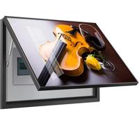 Zekeringkastdeksel, elektrische kastdeksel met hydraulische stangsteunen, elektrische meterkast, Moderne schakelkast, decoratief voor in de woonkamer, D, 50x40cm (bedekking 40x30cm)