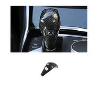ZEKICE Garniture de décoration de poignée de Changement de Vitesse en Fibre de Carbone de Style de Voiture Compatible avec Les Accessoires intérieurs BMW Série 3 G20 G28 2020