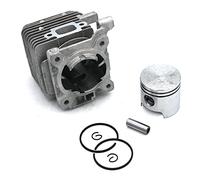 ZEKICE Kit de Piston de Cylindre 34 mm Compatible avec Stihl FS38 FS45 FS46 FS55 HL45 FC55 BT55 KM55 MM55 SH85 Pièces # 4140 020 1204