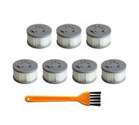 ZEKICE Lot de 7 filtres HEPA compatibles avec Xiaomi JIMMY JV85 JV85 Pro H9 Pro A6/A7/A8 Aspirateur à main sans fil