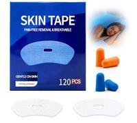 ZEKUN 120 Pièces Mouth Tape for Sleeping Anti Ronflement Efficace Puissant Ruban Adhésif pour la Bouche Sleep Strips D'aides Au Ronflement pour Hommes et Femmes Améliore la Respiration Nocturne