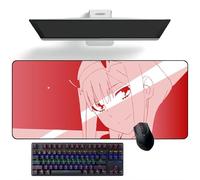 ZEKYGPP Anime Tapis de souris Darling in The Franxx Tapis de souris Anime Tapis de bureau Tapis de clavier Grands tapis de souris
