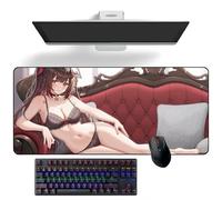 ZEKYGPP Anime Tapis de souris Honkai : Star Rail Sparkle Tapis de souris Anime Tapis de bureau Tapis de clavier Grands tapis de souris