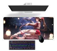 ZEKYGPP Anime Tapis de souris Honkai : Star Rail Sparkle Tapis de souris Anime Tapis de bureau Tapis de clavier Grands tapis de souris