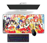 ZEKYGPP Anime Tapis de souris LoveLive! Anime Tapis de bureau Tapis de clavier Grands tapis de souris