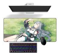 ZEKYGPP Tapis de souris Anime Honkai Impact 3rd Fu Hua Anime Tapis de bureau Grand tapis de souris Tapis de souris en caoutchouc