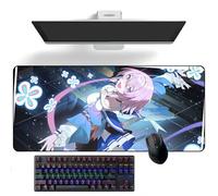 ZEKYGPP Tapis de souris Anime Honkai : Star Rail 7 mars Tapis de souris Anime Tapis de souris Tapis de bureau Grand tapis de souris, 300 mm x 700 mm x 3 mm