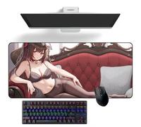 ZEKYGPP Tapis de souris Anime Honkai : Star Rail Sparkle Anime Tapis de souris Tapis de souris Tapis de bureau Grand tapis de souris, 300 mm x 700 mm x 3 mm