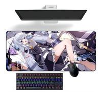 ZEKYGPP Tapis de souris Anime Sorcière errante : Le voyage d'Elaina Anime Tapis de souris Tapis de souris Tapis de bureau Grand tapis de souris, 300 mm x 700 mm x 3 mm