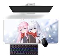 ZEKYGPP Tapis de souris Anime Sorcière errante : Le voyage d'Elaina Anime Tapis de souris Tapis de souris Tapis de bureau Grand tapis de souris, 400 mm x 900 mm x 3 mm