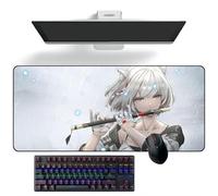 ZEKYGPP Tapis de souris Anime Xenoblade Chronicles Anime Tapis de souris Tapis de souris Tapis de bureau Tapis de clavier Grand tapis de souris, 400 mm x 900 mm x 3 mm