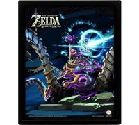 Pyramid International - Cadre lenticulaire 3d - Vrai effet de mouvement et de profondeur - Nintendo - Zelda - Breath Of The Guardian - Idée cadeau anniversaire - 25.5x20.5 - Licence officielle