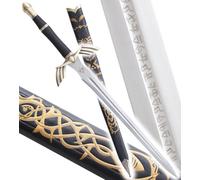 Zelda Epee de Link 124cm Black Edition Master Sword Excalibur Repliksword