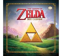 Zelda Erik® Calendrier Mensuel 2021 The Legend of Calendrier Mural 12 Mois | 30x30cm