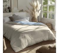 Zelesta Royalbed Couette 200 x 200 cm - 4 Saisons - Hiver et Été Chaude - Lavable Sans Housse - Anti-Allergène (Bluefog et Sand Beach)