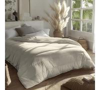 Zelesta Royalbed Couette 240 x 200 cm - 4 Saisons - Hiver et Été Chaude - Lavable Sans Housse - Anti-Allergène (Sand Beach)