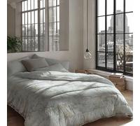 Zelesta Royalbed Couette 4 saisons - Chaude - Lavable sans housse - Hypoallergénique (Aqua Forest, 200 x 200 cm (L))