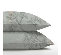 Zelesta Royalbed taies d'oreiller - Set de 2 taies d'oreiller - Résistant et hypoallergénique (Aqua Forest, 60x70 cm)