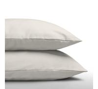 Zelesta Royalbed taies d'oreiller - Set de 2 taies d'oreiller - Résistant et hypoallergénique (Cream, 80x80 cm)