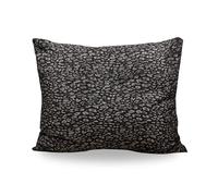 Zelesta Teddybed taies d'oreiller Set de 2 - Taie d'oreiller Teddy - Résistant et hypoallergénique (Panter Anthracite, 60x70 cm)