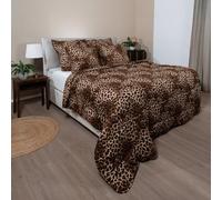 Zelesta Wonderbed Couette 4 Saisons - Sans Housse, Hiver et Été Chaude, Lavable, Hypoallergénique (Jaguar Skin, 200x200 cm)