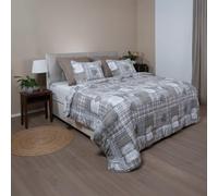 Zelesta Wonderbed Couette 4 Saisons - Sans Housse, Hiver et Été Chaude, Lavable, Hypoallergénique - Patchwork Hearts, 200 x 200 cm