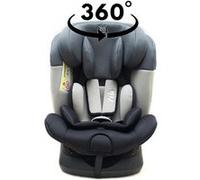 ZELI Siège-auto évolutif i-Size 360° enfants de 40 à 150 cm 0-36 kg Isofix Top Tether Gris sans canopy Gris G