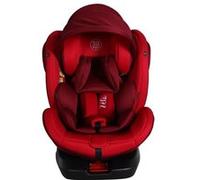 ZELI Siège-auto évolutif i-Size 360° enfants de 40 à 150 cm 0-36 kg Isofix Top Tether Rouge avec canopy Rouge G