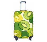 Zelinge Housse de bagage lavable, Cute Kiwi Fuits, for 22-24" Suitcase M, Housse élastique pour valise de voyage