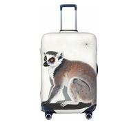 Zelinge Housse de protection lavable pour valise de voyage résistante aux rayures Motif dessin animé, Art Lémurien, for 22-24 Inch Luggages M