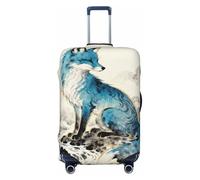 Zelinge Housse de protection pour valises de voyage - Résistante aux rayures, Ink Fox Blue, for 29-32 Inch Luggages XL