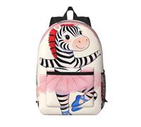 Zelinge Sac à dos coloré pour ordinateur portable de 13 à 14 pouces, Danseuse d'animaux mignons, One Size, Sacs à dos de voyage