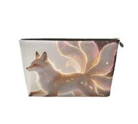 Zelinge Trousse de maquillage de voyage avec fermeture éclair, Golden Fox Oriental-1, One Size