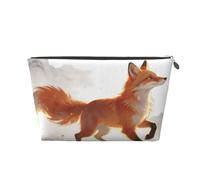 Zelinge Trousse de toilette portable étanche avec fermeture éclair, Golden Fox Art oriental, One Size